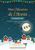 L'Atelier des Lutins – Calendrier de l'Avent créatif à imprimer