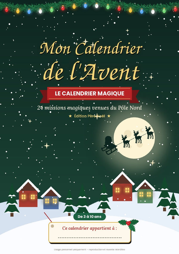 Le Calendrier Magique du Père Noël